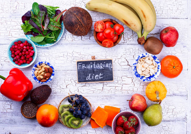 istock Healthy product for fruitarian diet 1211869147