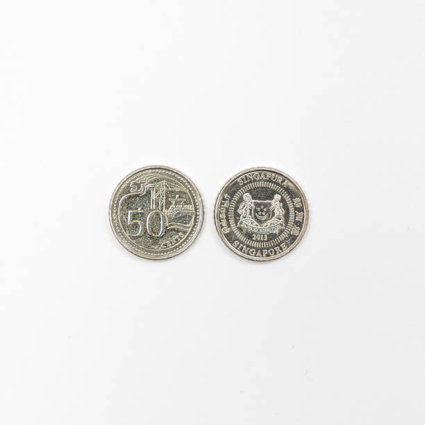 istock Singaporean dollar coins 1211873515