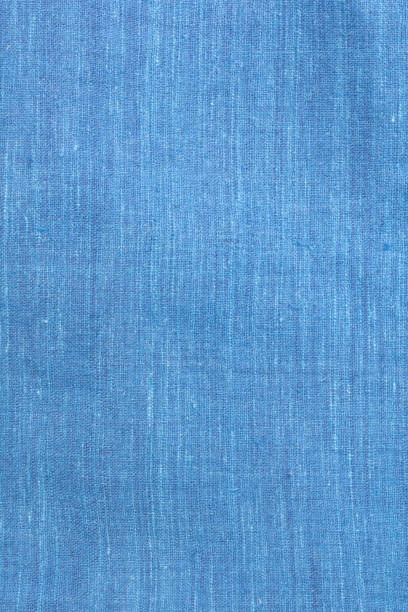 istock Close-up handmade natural cotton blue jeans texture for abstract background 1211877377