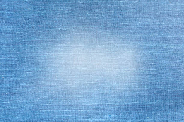 istock Close-up handmade natural cotton blue jeans texture for abstract background 1211877379
