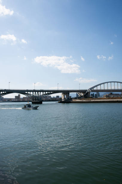 istock Scenery along the river in Hiroshima Prefecture 1211896949