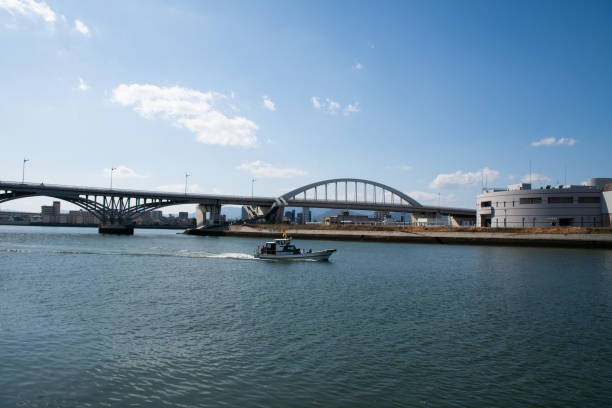istock Scenery along the river in Hiroshima Prefecture 1211896981