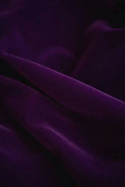 Photo of Purple fabric background for Easter