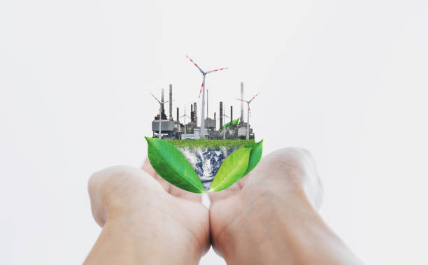 istock Eco-friendly, renewable resources and clean energy concepts. Element of this image are furnished by NASA 1211916966