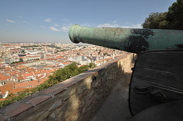 istock Cannon Overlooking Lisbon, Portugal 121191795