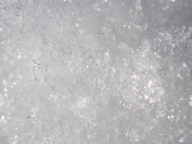 istock White snow and clear ice. Background 1211921713