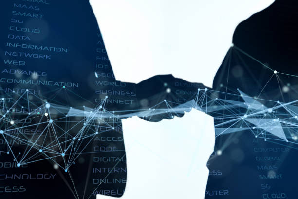 istock 5G and AI technology, Global communication network concept. 1211923589