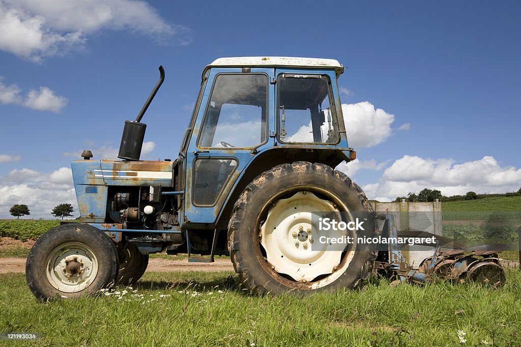 Tracteur gros plan - Photo de Agriculture libre de droits