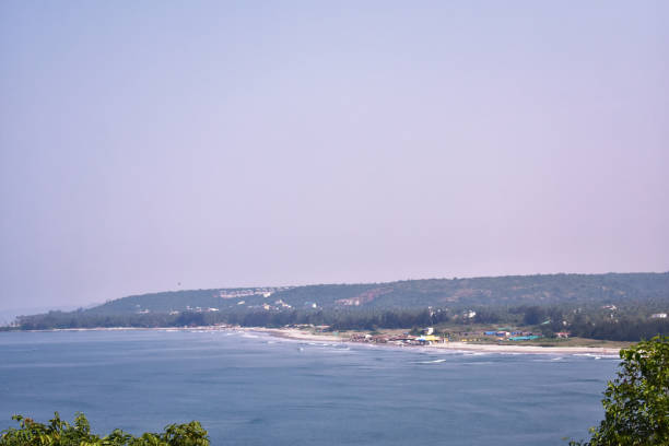 istock landscape image of blue ocean in goa, India 1211931801