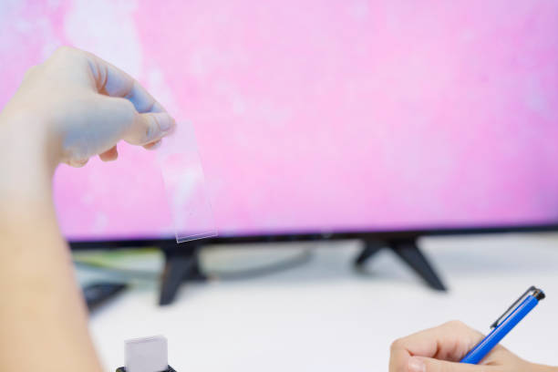 istock Medical research at the lab. Scientist in laboratory working with medical samples  using modern equipment. Laboratory Medical Equipment Medical devices for analyzes.  Test for cancer,  and other diseases. 1211934884
