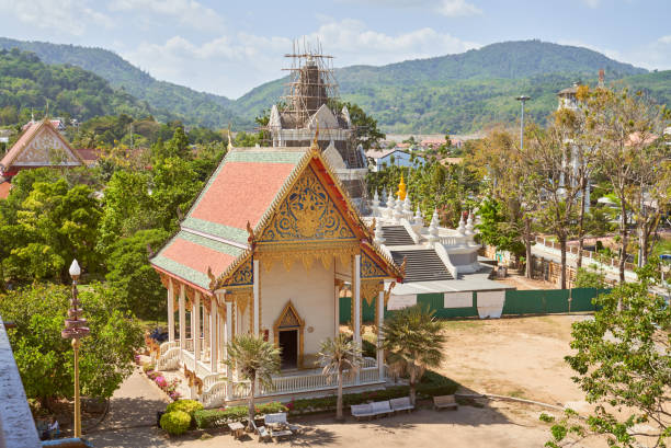 istock Wat Chalong Buddhist temple complex island Phuket 1211945537