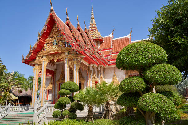 istock Wat Chalong Buddhist temple complex island Phuket 1211945836