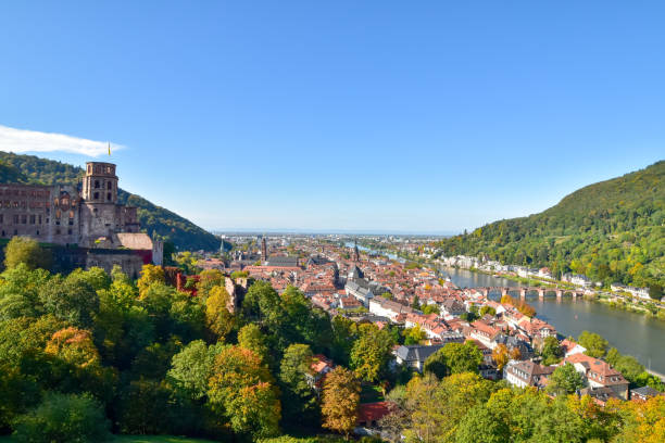 istock Panoramic aerial view of Heidelberg. 1211949870