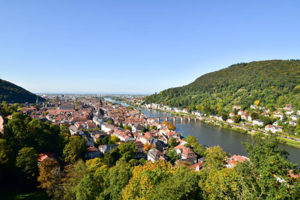 istock Panoramic aerial view of Heidelberg. 1211949960