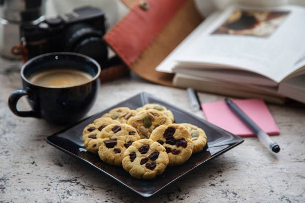 istock home baked cookies and coffee break 1211953863