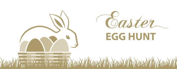 Spring Easter Footer 60+ Easter Footer Stock Photos, Pictures & Royalty-Free Images - iStock