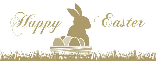 Spring Easter Footer 60+ Easter Footer Stock Photos, Pictures & Royalty-Free Images - iStock