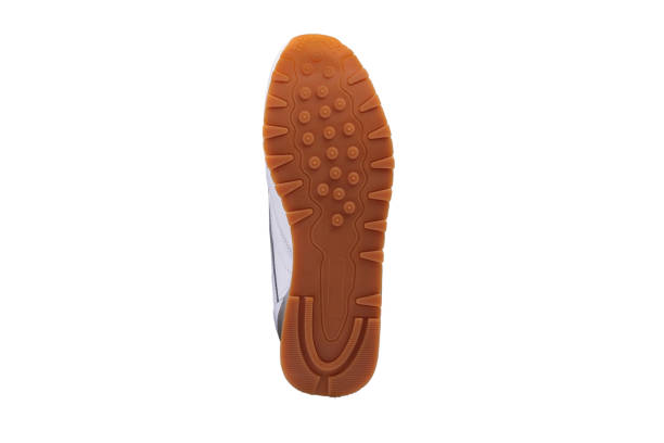 istock Sole polyurethane sneaker on a white background.Bottom sports shoes polyester 1211961062