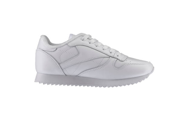 istock Sport shoes. White sneaker on a white background. 1211961166