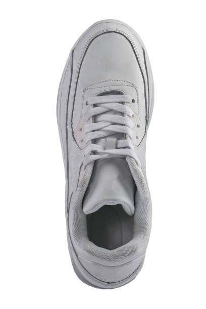 istock Sport shoes. White sneaker on a white background. 1211961192