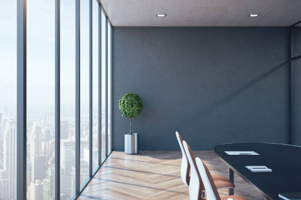 istock Contemporary conference room 1211963306