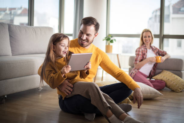 istock Quality time for the modern family. 1211964967