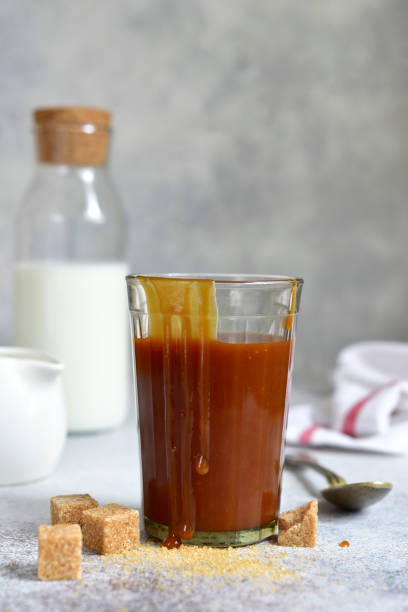 istock Homemade milk salted caramel 1211967906