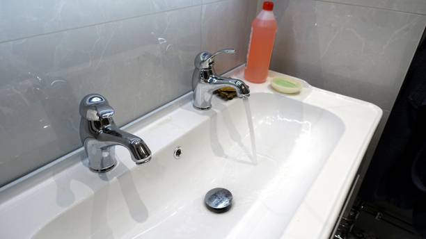 istock washing your hands with soap is an important thing 1211976053