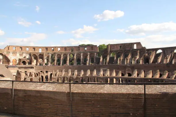 Colosseum WideView Flavian Amphitheatre Italy