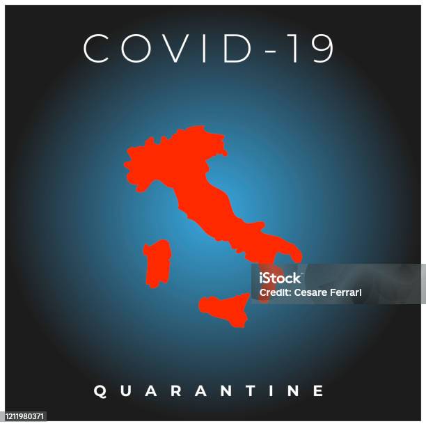 Coronavirus In Italien Infografik Stock Vektor Art und mehr Bilder von COVID-19 - COVID-19, Corona-Virus, Epidemie