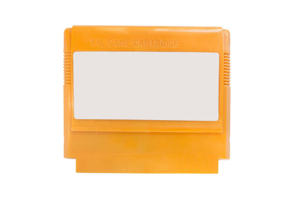 istock Game cartridge isolated 1211981282