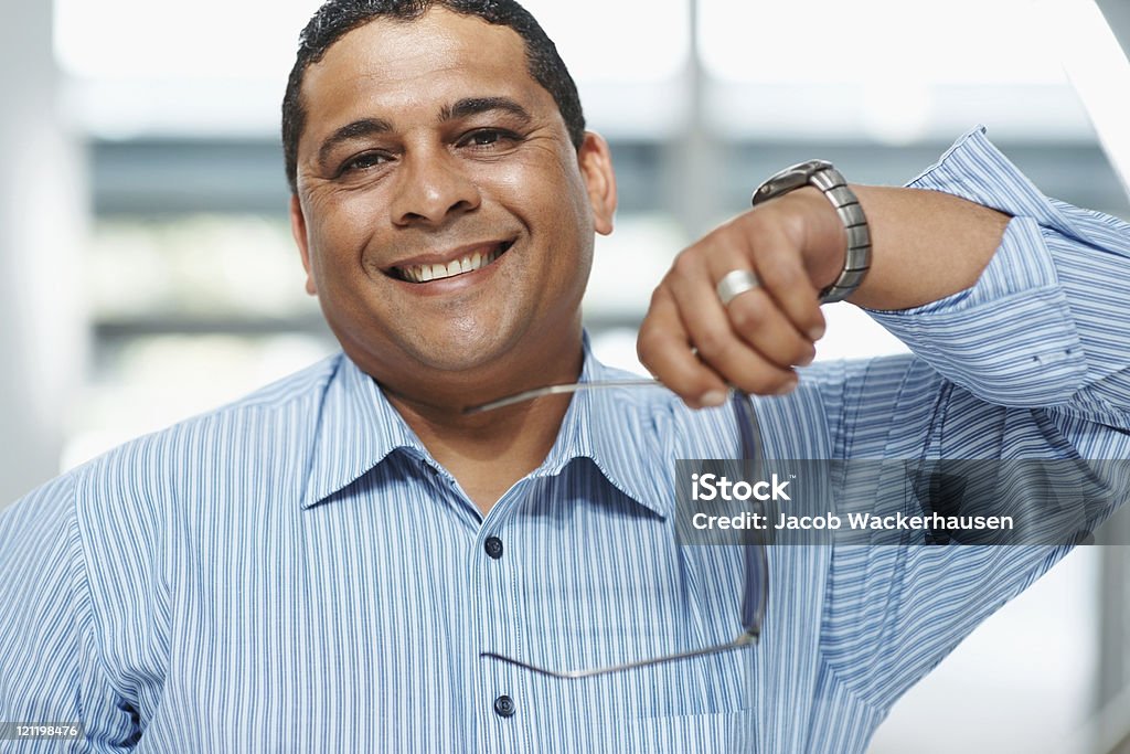 Retrato de um sorridente empresário maduro - Royalty-free 40-49 Anos Foto de stock