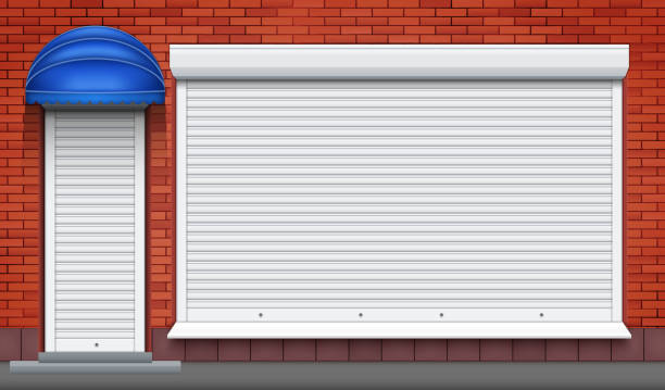 Shuttered Storefront 1,600+ Shuttered Storefront Stock Illustrations, Royalty-Free Vector ...