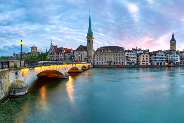 istock Zurich, largest city in Switzerland 1211986110