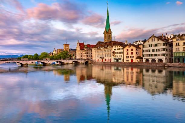 istock Zurich, largest city in Switzerland 1211986116
