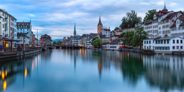 istock Zurich, the largest city in Switzerland 1211986126