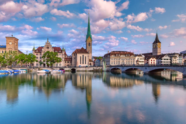 istock Zurich, largest city in Switzerland 1211986132