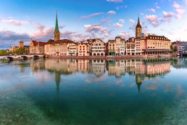 istock Zurich, the largest city in Switzerland 1211986134