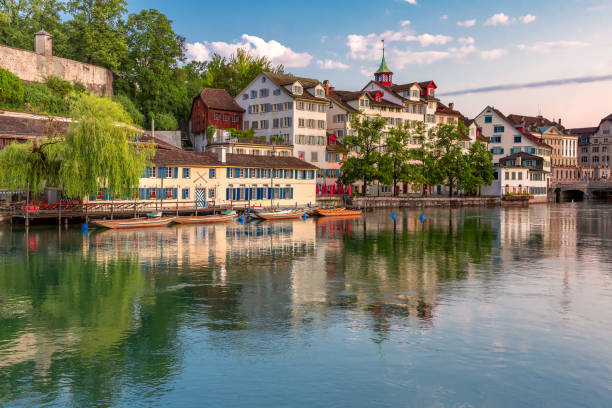 istock Zurich, the largest city in Switzerland 1211986158