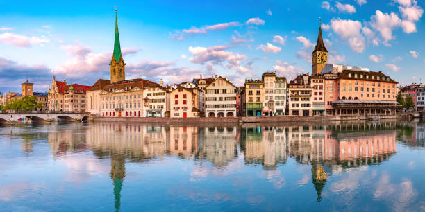 istock Zurich, the largest city in Switzerland 1211986163