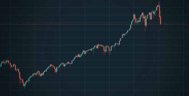 istock Technical Price Chart Data Analysis Showing 2020 Corona Virus Covid-19 Stock Market Crash 1211990695