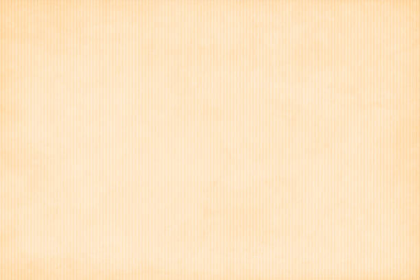 ベージュ色の縞模様の背景は、テクスチャーの波形紙に似ています。 - backgrounds paper bag brown background striped点のイラスト素材／クリップアート素材／マンガ素材／アイコン素材