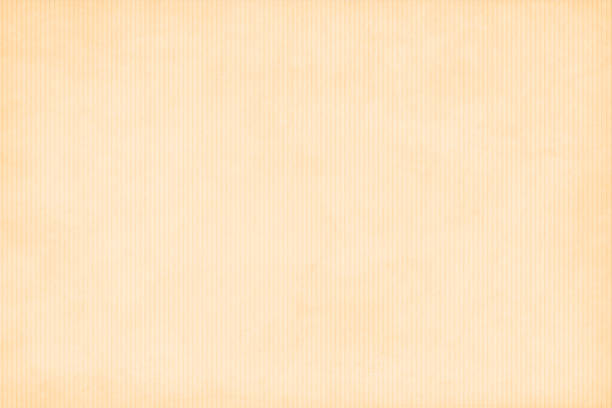 бежевый полосатый фон, напоминающий текстурированный гофрированный бумажный лист. - corrugated cardboard cardboard backgrounds material stock illustrations
