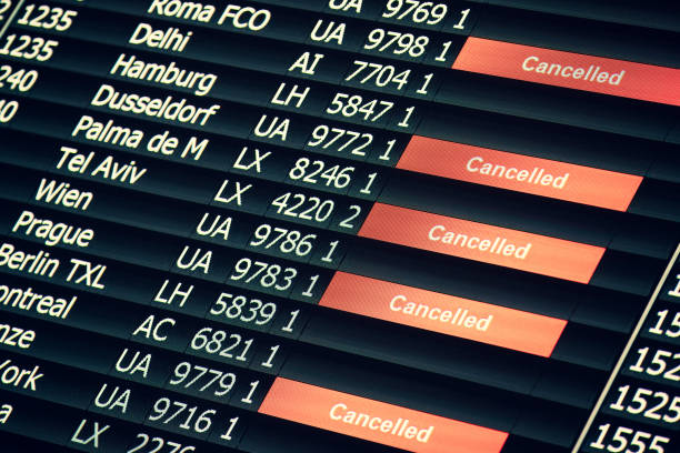 istock Airport Departure Board 1212004674