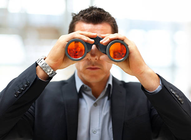 istock Male entrepreneur looking for business opportunities 121200713