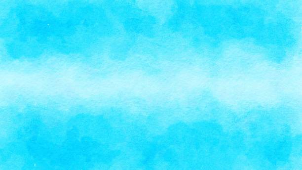 istock watercolor of blue color background 1212007318