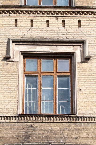 istock Grunged brick facade in Potsdam 1212013231