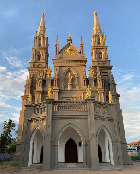 istock Amazing view of churches in south india 1212013593