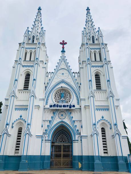 istock Amazing view of churches in south india 1212014330