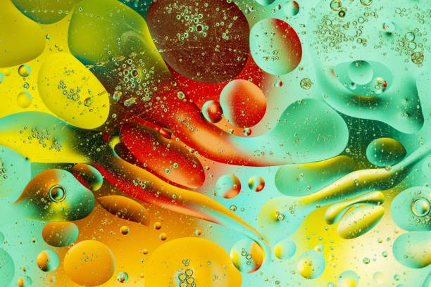 istock Close up view of colorful abstract design, texture. Beautiful abstract backgrounds. 1212016190